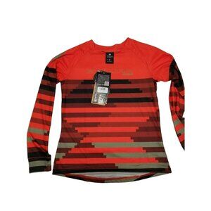 Endura Women's MT500 Supercraft L/S Tee Medium Paprika NWT cycling shirt‎